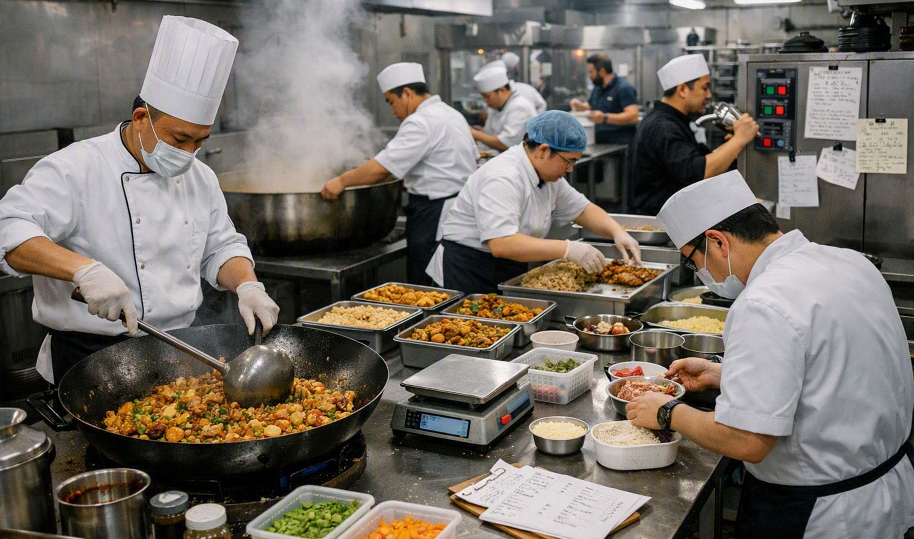 AICAN Central Kitchen Automation Solutions - kitchen challenges